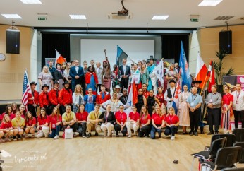 Oficjalne przywitanie grup folkowych na International Folk Meetings Małopolska
