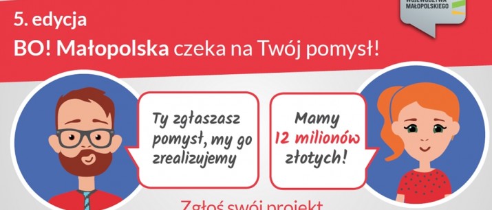 Budżet Obywatelski Województwa Małopolskiego - ruszyło składanie zadań