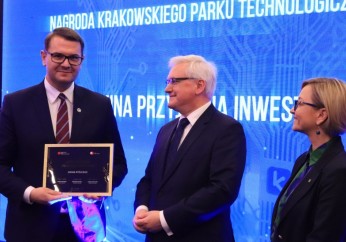 Gmina Myślenice z nagrodą Krakowskiego Parku Technologicznego
