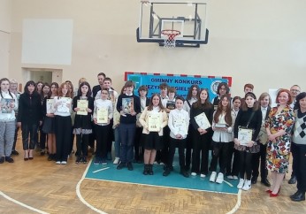 Zmagania uczniów w Gminnym Konkursie Języka Angielskiego w Bysinie