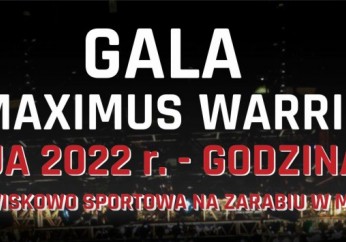 XI Gala MMA Maximus Warriors już 21 maja w Myślenicach